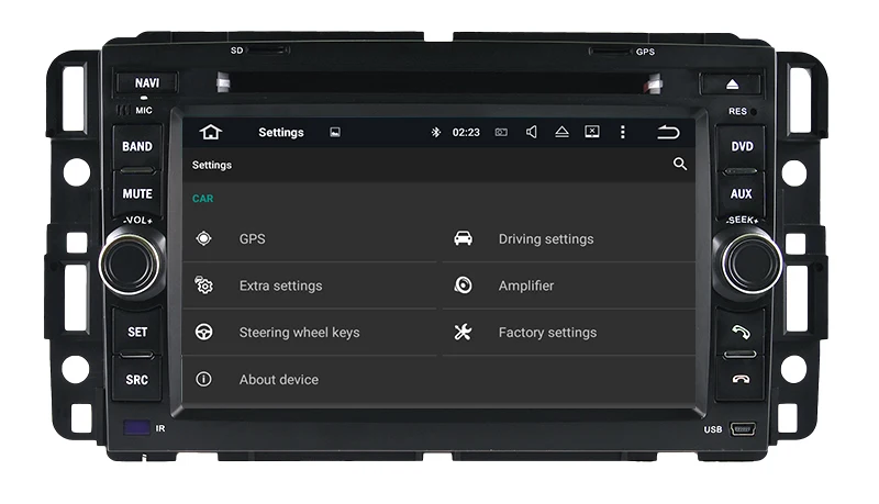 7 &quotAndroid автомобильный Радио Аудио DVD GPS навигация Центральный Мультимедиа для