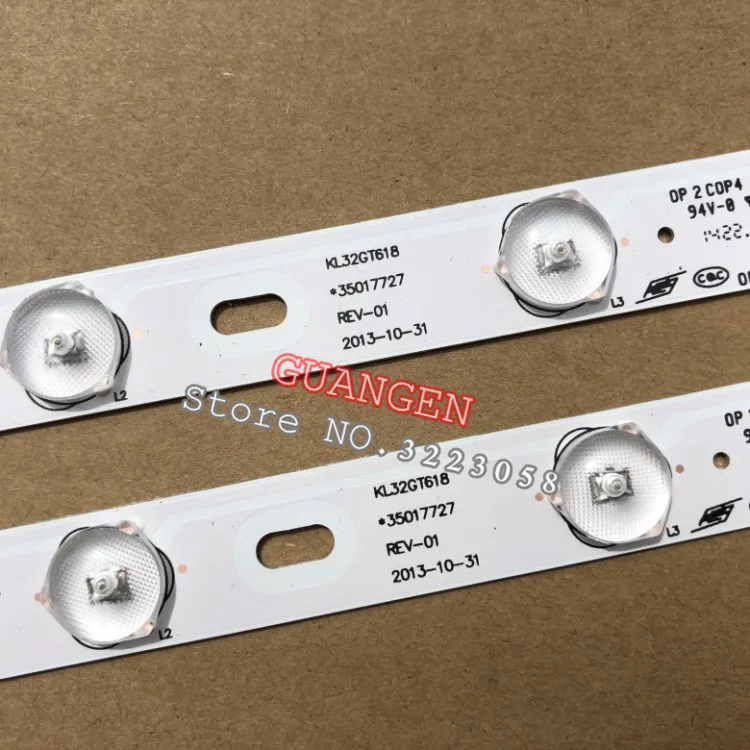 K онка KL32GT618 светодиодный подсветка 35017727 10 светодиодный s 64,4 см 1 комплект = 2 шт