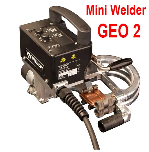 Weldy миниатюрный сварочный аппарат GEO2/TEX2/ROOF2 клин сварщик сварочный аппарат мембраны Швейцарский развития и инженерии - Цвет: GEO 2