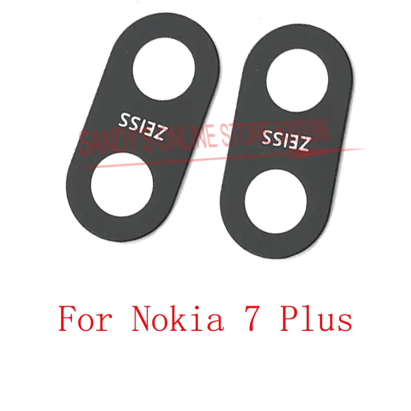 Новая задняя камера стеклянная крышка объектива для Nokia 7 Plus plus NK + Основная