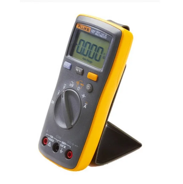 Fluke 107 F107 AC/DC тока ладонь портативный/Ручной цифровой мультиметр с магнитной