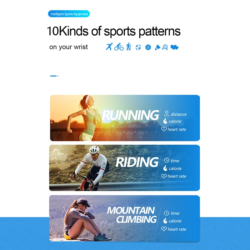 X2 Plus Sport Smart Bracelet Heart Rate Monitor Pedometer Fitness Tracker for Android IOS Professional Waterproof | Электроника