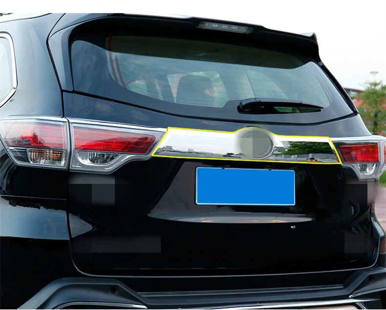 Отделка багажника отделка литье под дверь для TOYOTA 2015 2018|Хромирование| |