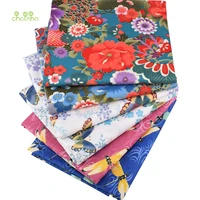 chainhobright floral seriesprinted twill cotton fabricfor diy sewing quiltingbaby childrens pillowdressbags material