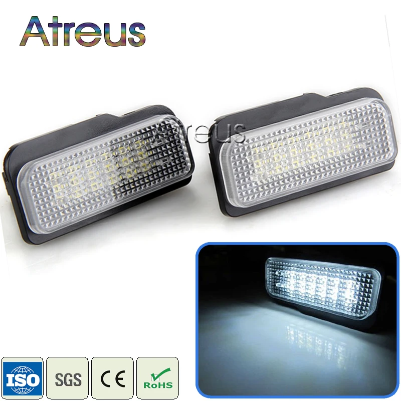 Atreus Автомобильный светодиодный номерной знак для Mercedes W211 W203 5D W219 R171 Benz AMG
