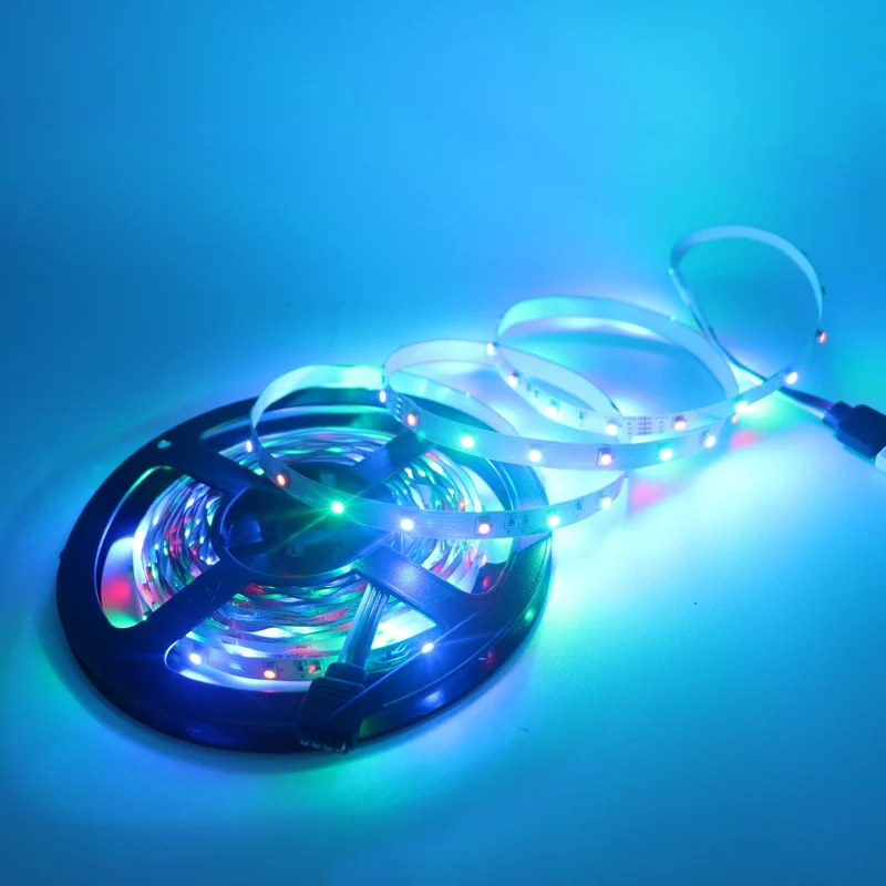 SZYOUMY белая/синяя/желтая Светодиодная лента 5 м RGB 3528 Диодная 300 светодиодов не