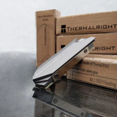 Thermalright радиатор алюминиевый M.2 радиатор охлаждения для M.2 2280 SSD жесткий диск броня, TR-M.2 2280