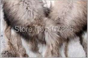 Женский Тренч с натуральным кроличьим мехом зимний воротником из меха енота