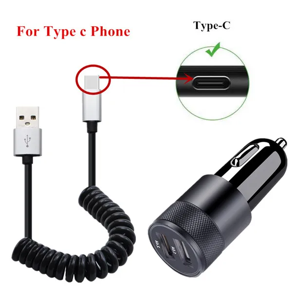 this 2 Порты и разъёмы для быстрой зарядки с usb-портом зарядных порта USB для автомобиля Зарядное устройство кабель для huawei Y9 Y6 Y5 Prime P20 P9 P10 Honor 10 9 Lite 7C 7A Pro 8X 8C P Smart - Тип штекера: this