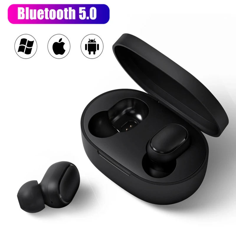 wireless earphones gaming headset bluetooth headphones sports noise cancelling earbuds hifi earphone with microphone | Электроника