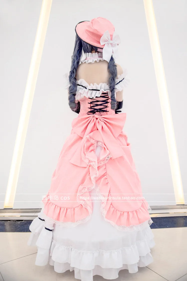 Черный Дворецкий Ciel Phantomhive Косплей Костюм манга Kuroshitsuji платье наряд набор Косплей