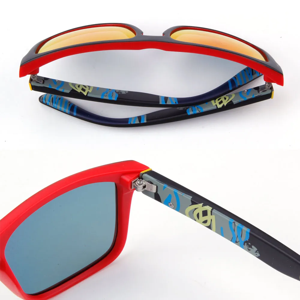 Поляризованные солнцезащитные очки мужские для вождения квадратные спортивные