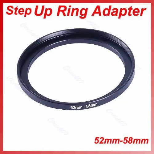 

1Pc Metal 52mm-58mm Step Up Filter Lens Ring Adapter 52-58 mm 52 to 58 Stepping