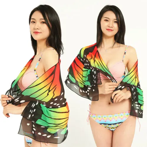 Женское пляжное платье-парео короткая накидка на бикини саронг пляжная одежда 2019