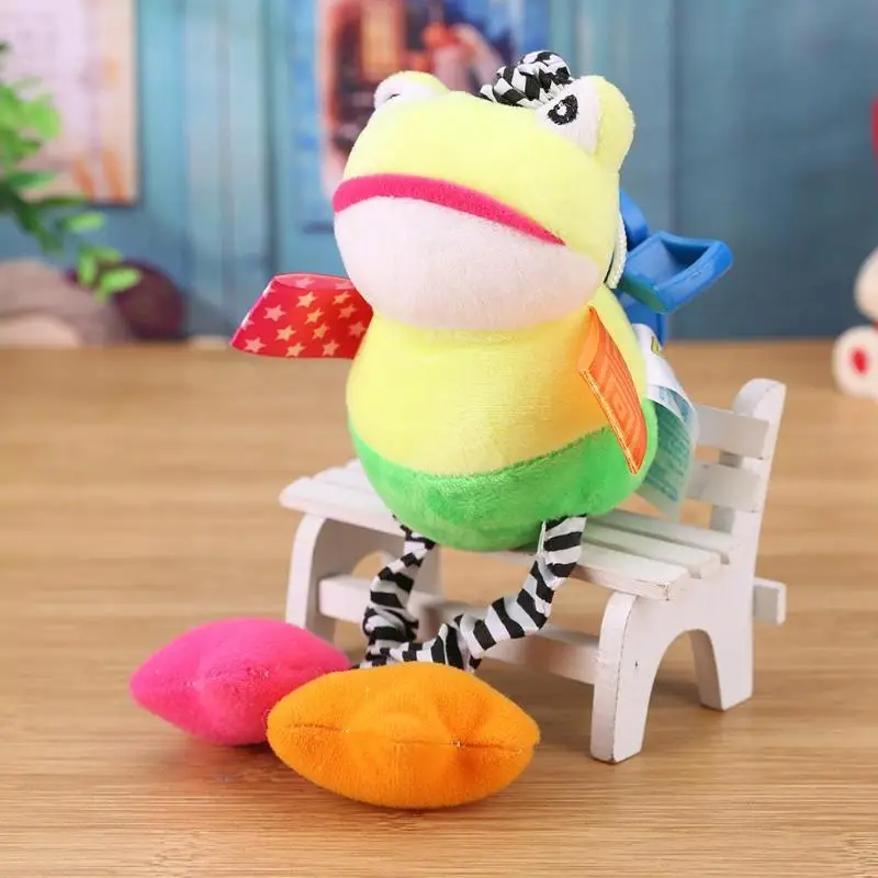 Погремушки для новорожденного ребенка Мультяшные животные кулон кроватки