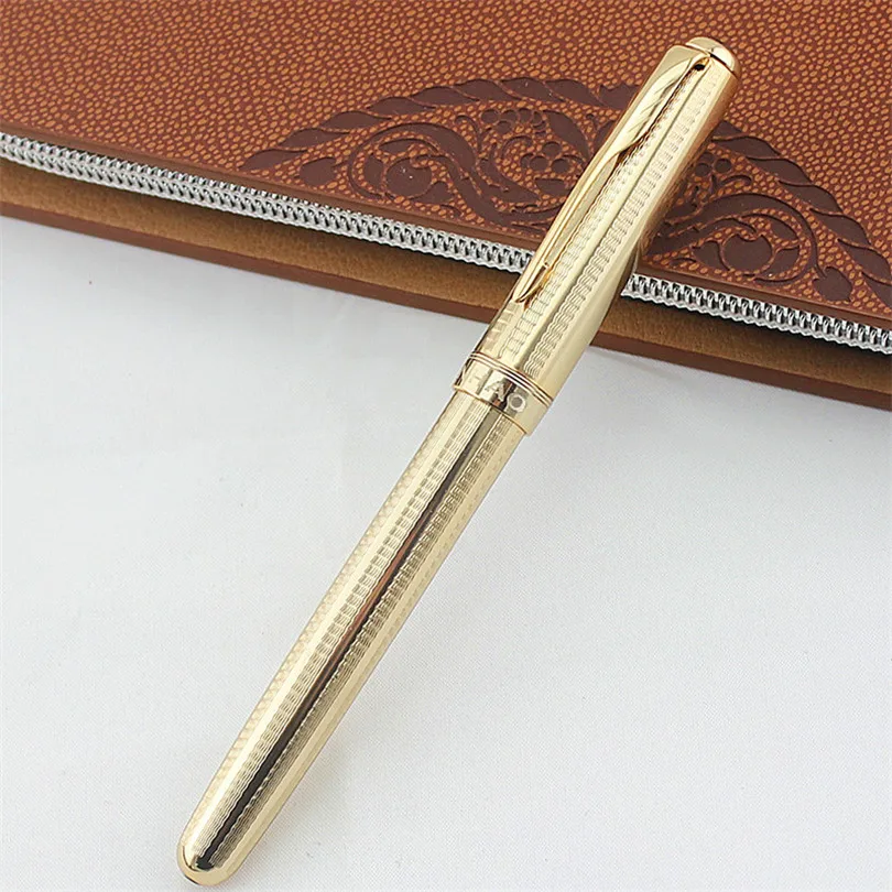Высококачественная металлическая авторучка jinhao 601, 0,5 мм, Письменная ручка для подписи, авторучка для детей, подарок, школьные принадлежности