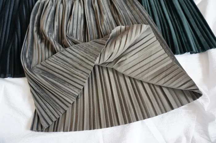 WLG/осенние зимние юбки для девочек Детская длинная юбка принцессы из