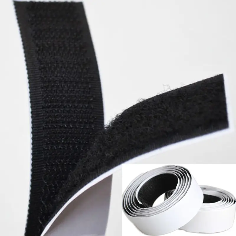 1 рулон односторонняя прочная самоклеящаяся лента с петлей для крепления крючков