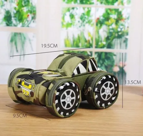 Карандаш Чехол автомобиля Сумочка для ручек с кодовым замком мальчиков джип на