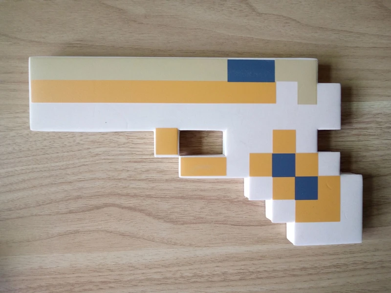 2019 Новый игрушки Minecraft Пена Алмазный пистолет EVA подарочные модельные для детей