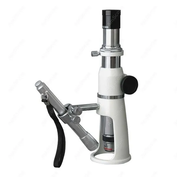 Измерительный микроскоп-поставка AmScope 20X &amp 50X стенд/магазин от китайского