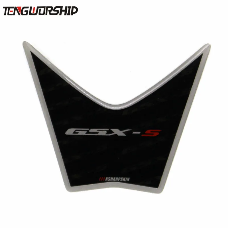 3D ADESIVI Стикеры Наклейка эмблемы защита танка Pad Cas Кепки Fit SUZUKI GSXS750 GSX S750 17-19 - Цвет: GSXS750-black-01