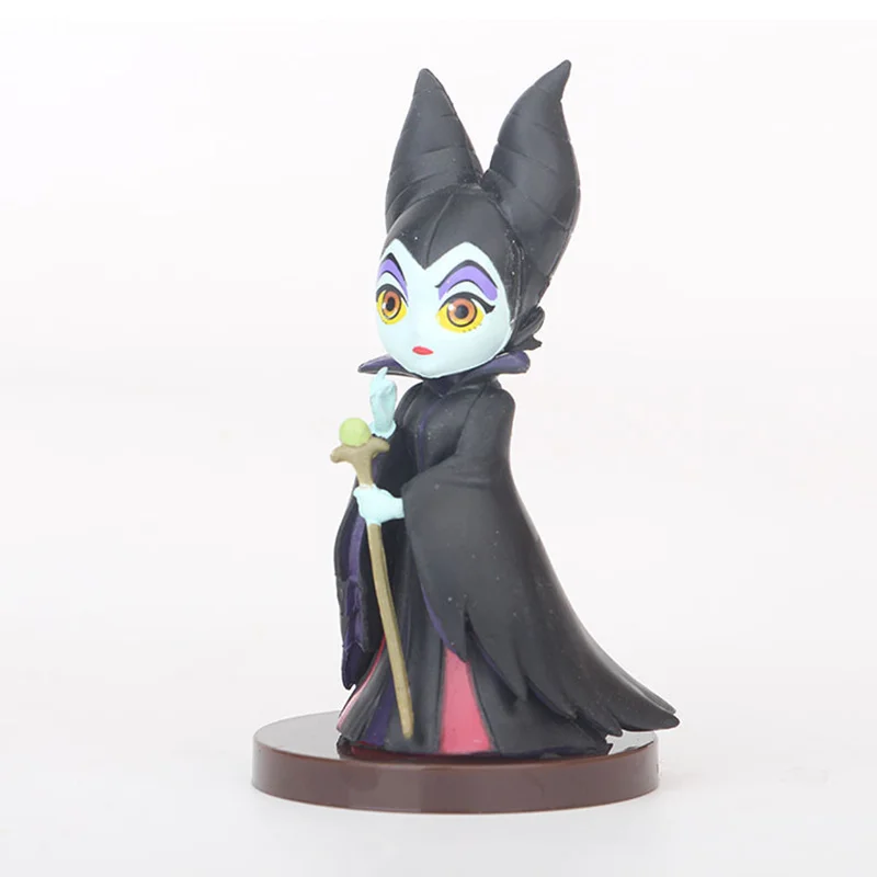 3 шт./компл. Disney мультфильм Q posket маленький Злодеи малефисент Cruella de Vil Queen экшн