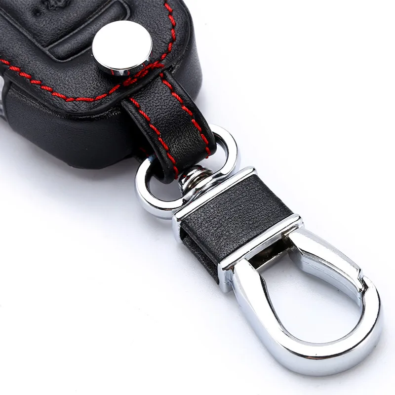 Icecare брелок для ключей из натуральной кожи Обложка Ford Mondeo aurus Mustang F-150 Explorer Fusion Edge