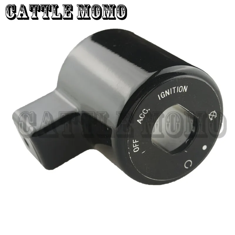 Черный/хром переключатель управления зажиганием декоративная крышка ключа для