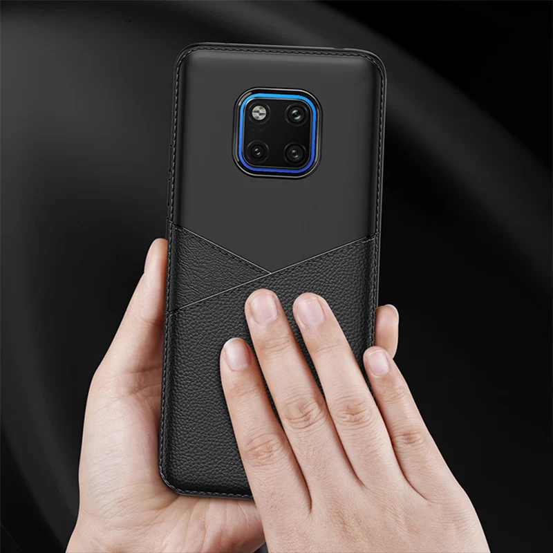 Для huawei Коврики 20 Pro чехол силиконовый для lite кожаный мягкий ТПУ противоударный