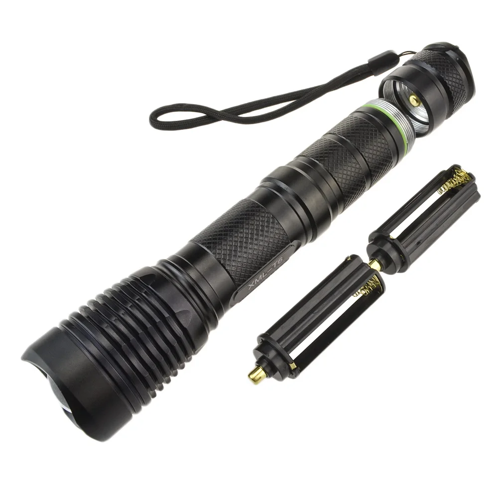 Светодиодный фонарик CrazyFire E9 CREE XM L T6 водонепроницаемый с 5 режимами 2000 лм для