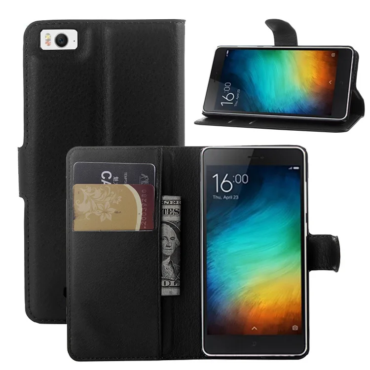 Для Xiaomi mi 4C Case 5.0 дюймов Vintage кожаный Бумажник стенд Флип Карты Провести Фоторамки