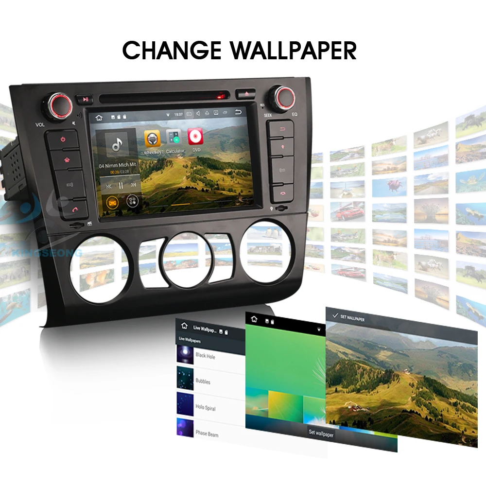 Авторадио Android 7 1 DAB + GPS WiFi Bluetooth автомобильный CD DVD Navi для BMW серия E81 E82 E87 E88 хэтчбек