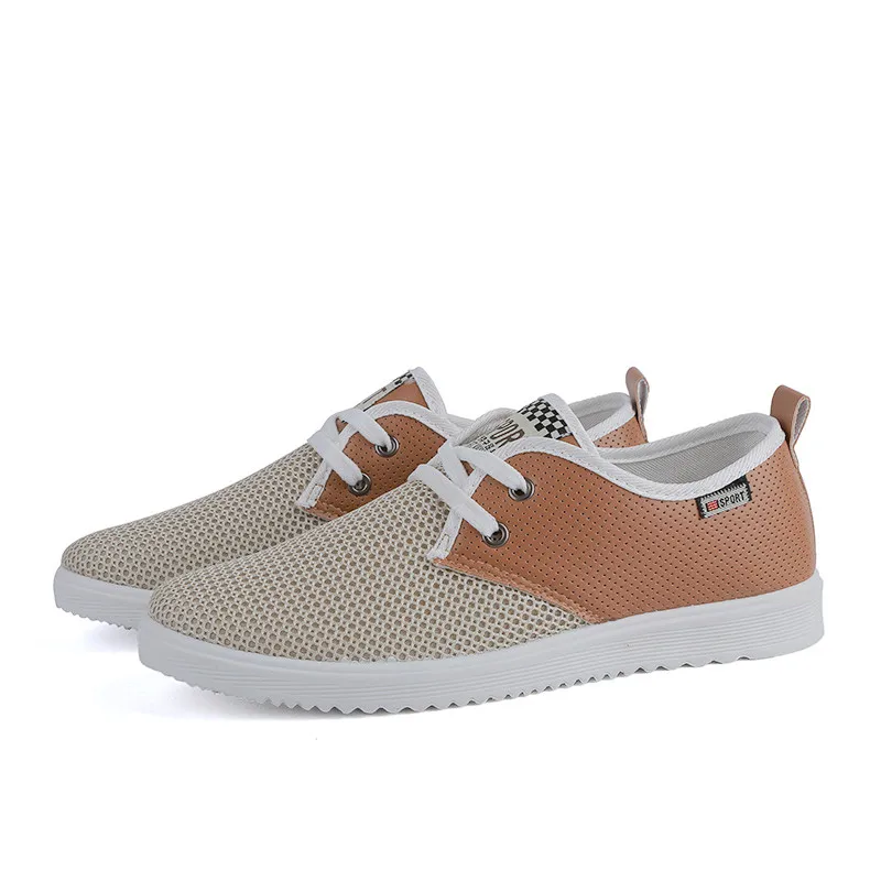 Новинка лета 2018 Мужская сетчатая обувь трендовая дышащая модная мужская