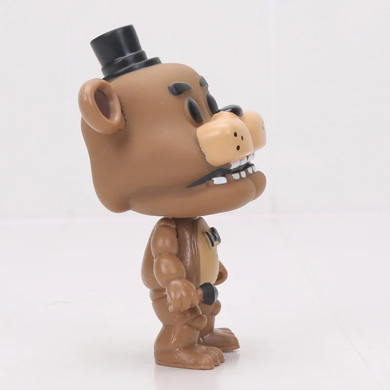 10 см 6 шт./компл. FNAF Фигурки игрушки пять ночей у Фредди кошмар Бонни Фокси Фредди Fazbear медведь Чика фигурка игрушки подарок