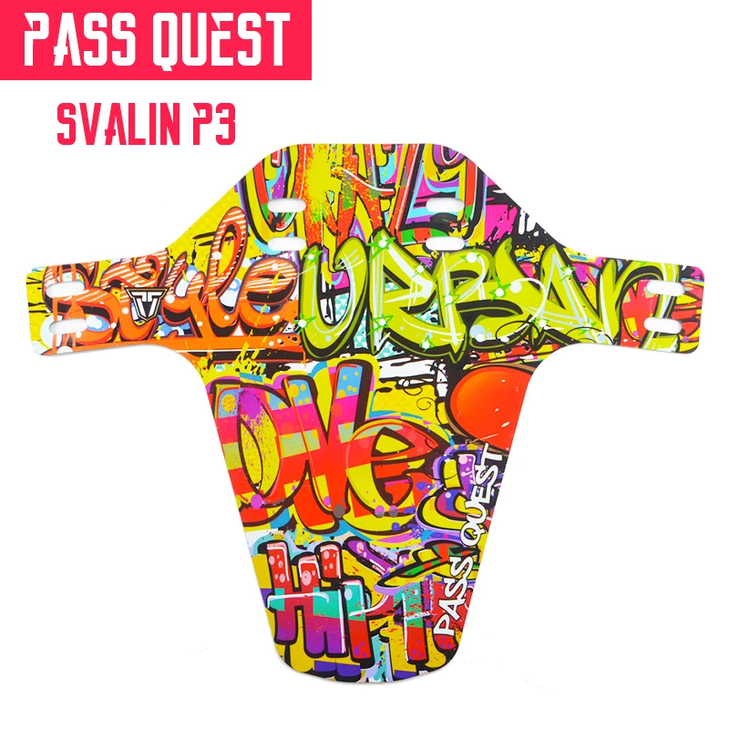 PASS QUEST SVALIN P3 MTB Bike Mudguard Bicycle Fender Front Rear Mountain Road Cycling bike Accessories bicycle accessories | Спорт и
