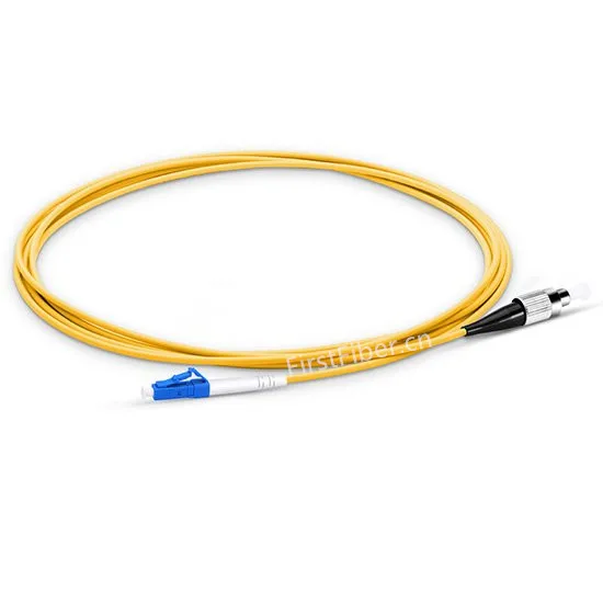 1m 2m 3m 10pcs/bag LC PC TO FC PC LC UPC to FC UPC G657A Fiber Patch Cable, Jumper, Patch Cord Simplex 2.0mm PVC SM