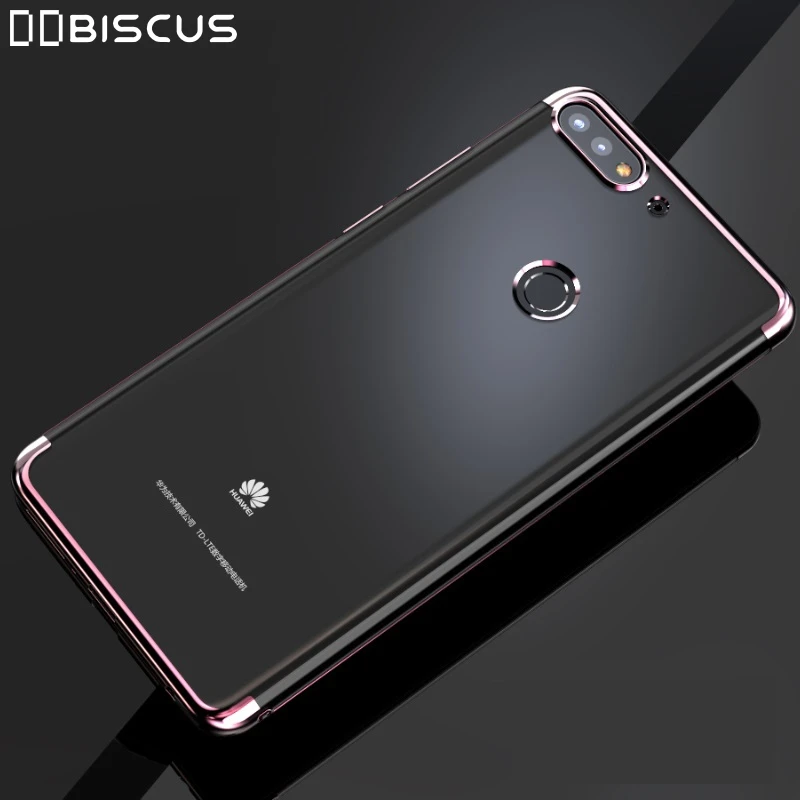 Роскошный Ультратонкий Мягкий силиконовый чехол из ТПУ для Huawei Y7 Prime 2018 Y7Prime 5 99