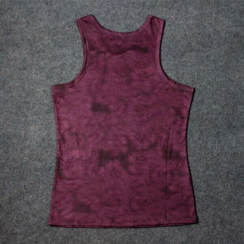 Tank Top Men Vest Casual Fitness Cotton Sleeveless Shirts Men's Hip Hop Shirt Mens Singlet Funny Undershirt | Мужская одежда