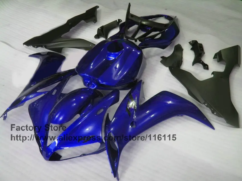 7 подарков Обтекатели для YAMAHA обтекатель части YZF R1 2004 2005 2006 yzf r1 04 05 06 темно синий