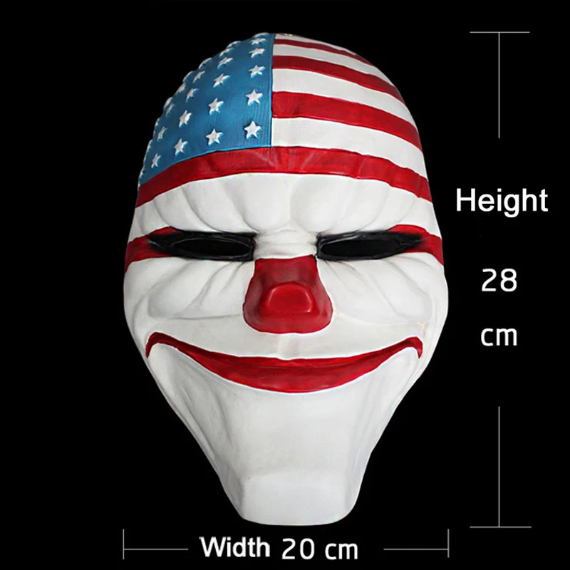 Payday 2: Маскарадная маска костюмы на Хэллоуин для мужчин карнавальные маски|costume face