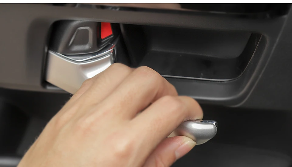 SHINEKA Интерьер Литье для Toyota 4runner ABS двери автомобиля внутренняя ручка украшения Стикеры подходит для Toyota 4runner вверх