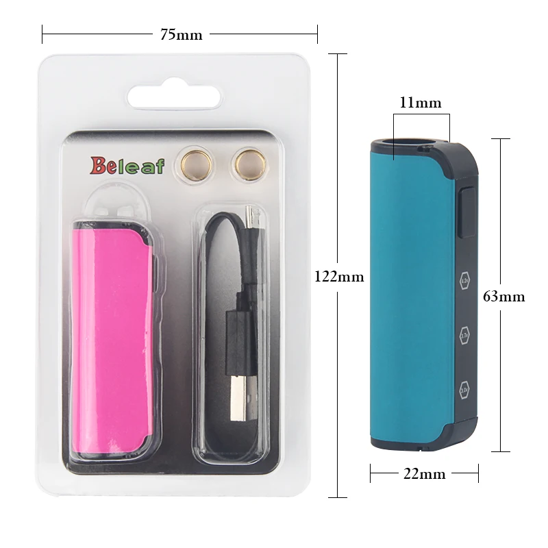 Оригинальный испаритель Beleaf 510 Thread батарейка с толстым маслом картридж