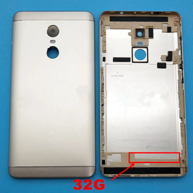 Запасные части для Xiaomi Redmi Note 4X задняя крышка аккумулятора боковые кнопки