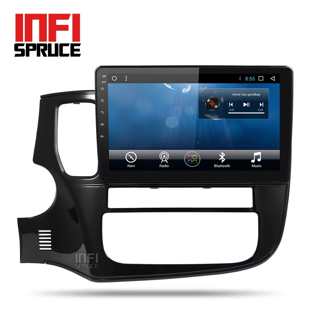 Android 8 1 автомобильный DVD для Mitsubishi Outlander 2016-10 с 4G дюймов 3g/2014 gps Радио Видео плеер