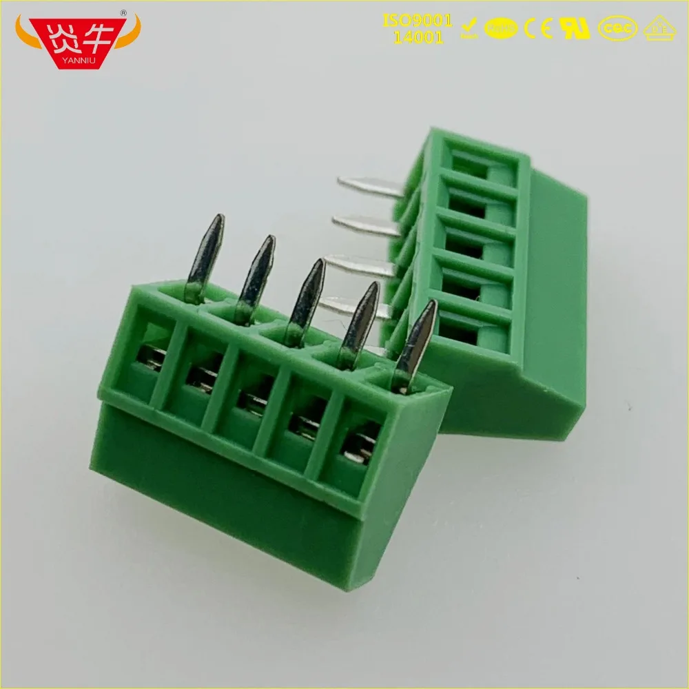 KF308 2 54 мм 5PIN мини PCB Универсальный винтовой клеммный блок KF128-2.54-5P MPT 0 5/5-2 54-1725685
