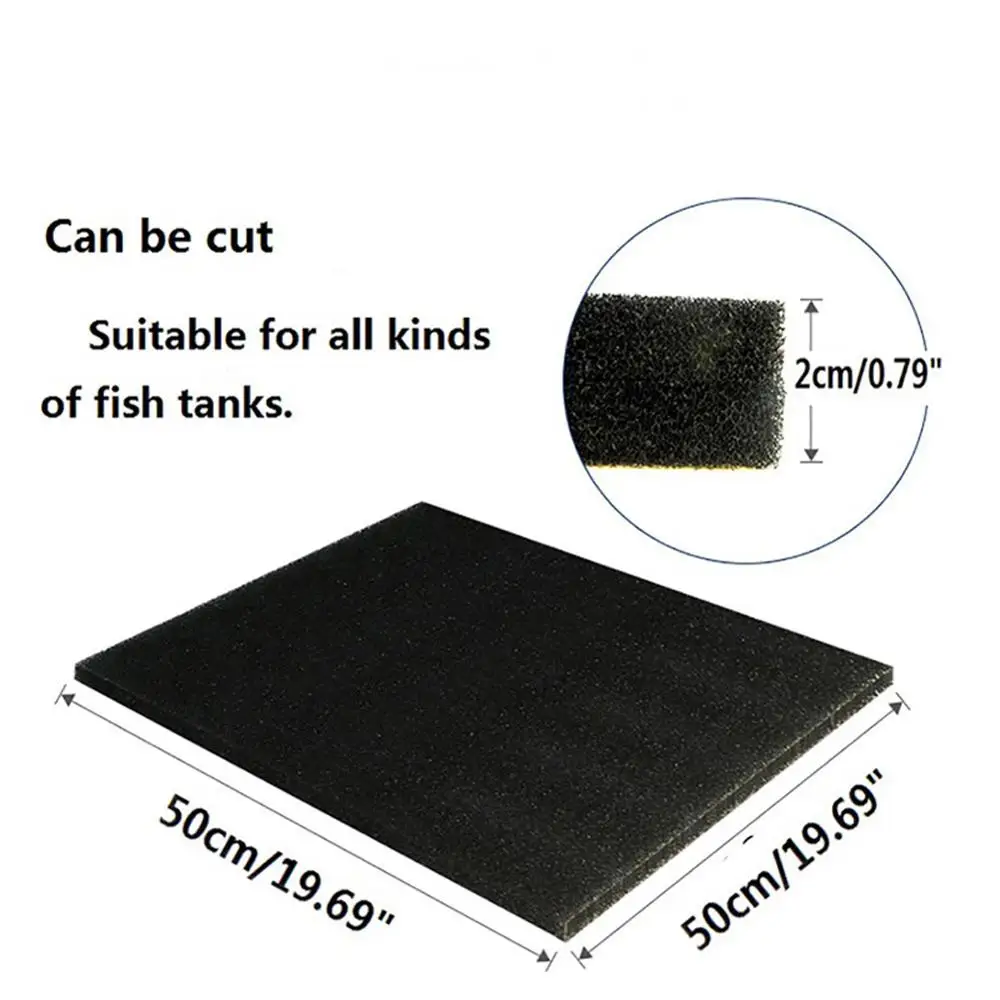 Практичный Биохимический хлопковый фильтр для аквариумов пруд пенный Губчатый