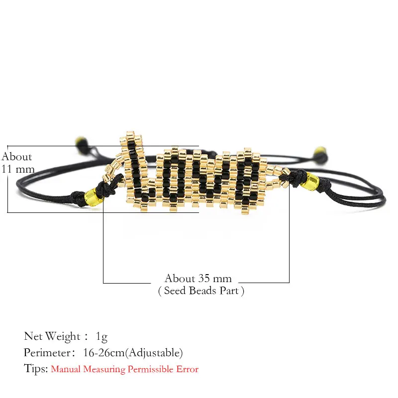 

Go2boho MIYUKI Bracelet LOVE Letter Pulseras Glass Beads Bracelets Pulesales Bileklik Jewelry For Women 2020 Gift Handmade