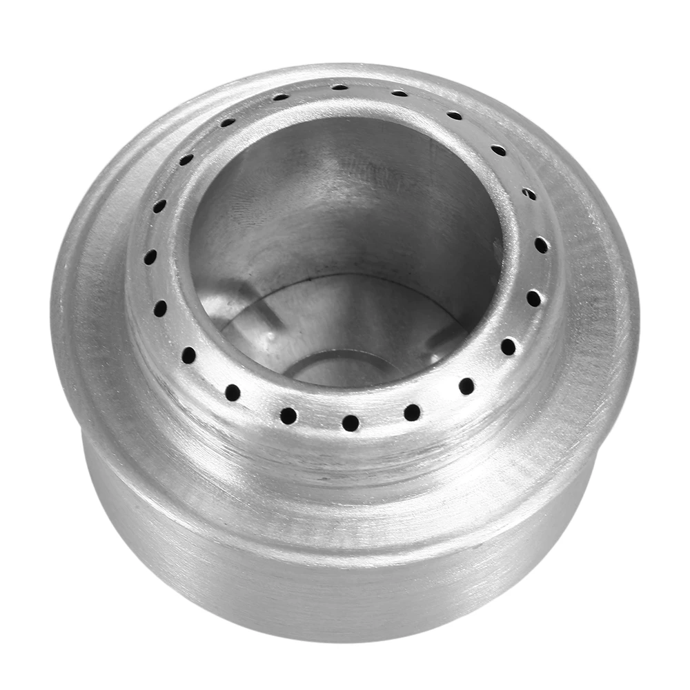 Lixada портативная мини-спиртовая плита из алюминиевого сплава с крышкой уличная