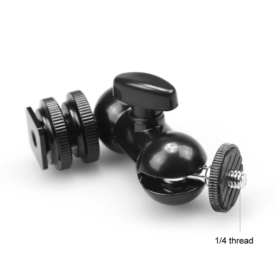 SmallRig камера Rig DSLR двойной конец шаровая Головка с холодным башмаком и винтом большого пальца 180 градусов Артикуляция для монитора прикрепить 1135